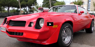 454 big block camaro burnouts