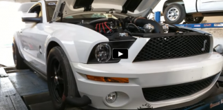 shelby mike twin turbo super snake dyno