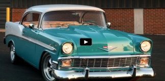 1956 chevy bel air 350 custom