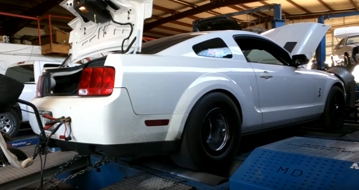 shelby mike racing twin turbocharged mustang gt500