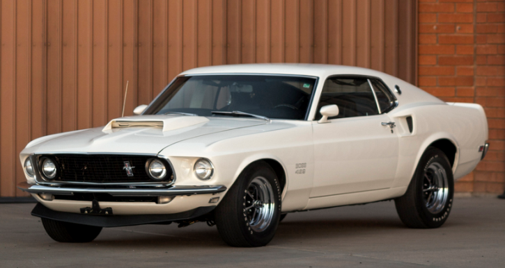 dave matthews restored 1969 Mustang boss 429