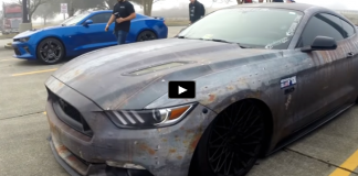 custom s550 mustang wrap
