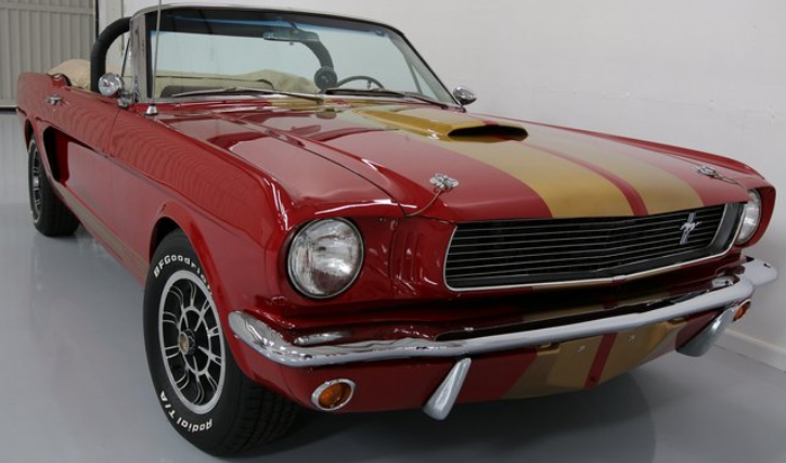 candy apple red 1966 mustang shelby gt350 convertible