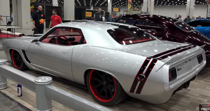 viper v10 powered plymouth cuda custom