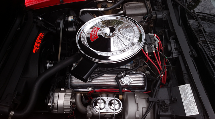 custom built 1979 chevrolet corvette in torch red