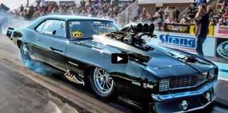 blown 1969 camaro new radial record