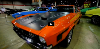 original boss 351 powered ford mustang