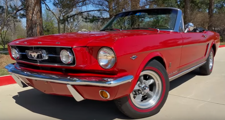 1965 mustang a-code convertible build