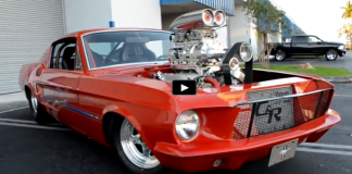 1000hp 1967 ford mustang pro street