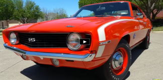 rare x66 chevrolet camaro l78