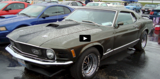 dark ivy green 1970 ford mustang mach 1