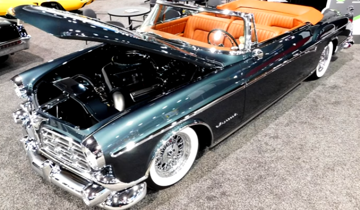 convertible 1955 chrysler imperial prototype recreation