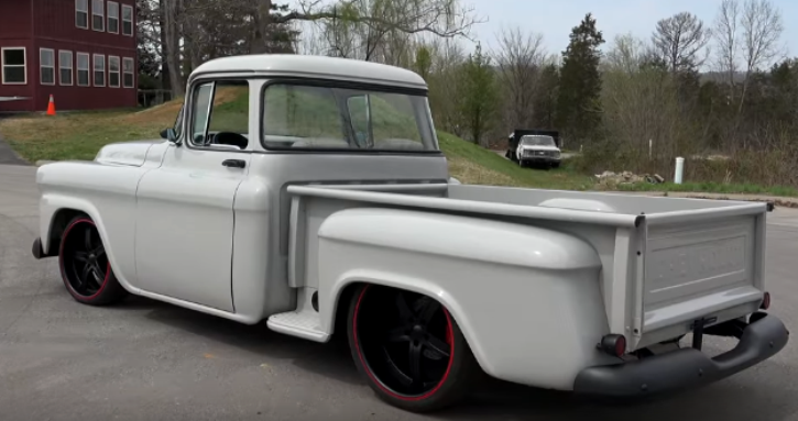 1958 chevy pick up custom job