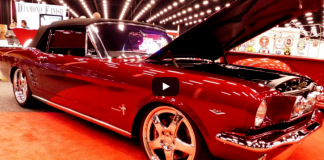 convertible 1966 ford mustang custom job