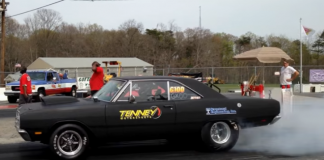 1969 dodge dart 340 w2 drag racing