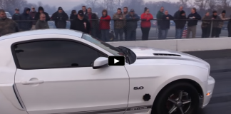twin turbo coyote vs ls fox body mustangs drag racing