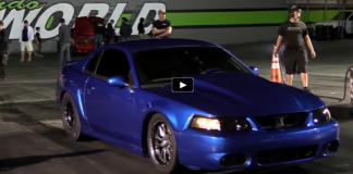8 second stick shift mustang drag racing street car takeover