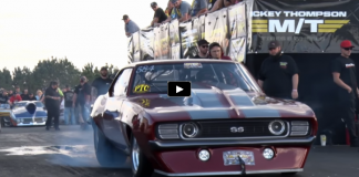 twin turbo camaro radial car drag racing