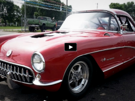 10 second 1957 gnarly corvette 427 v8