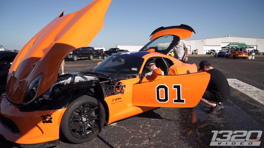 turbo dodge viper general lee