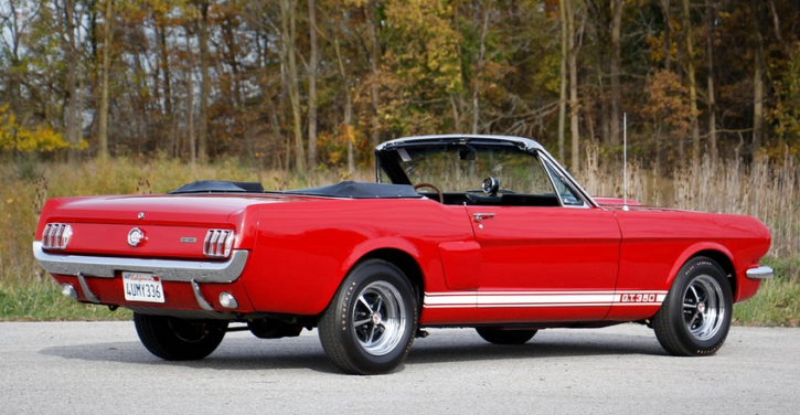 1966 shelby gt350 convertible 289 4 speed