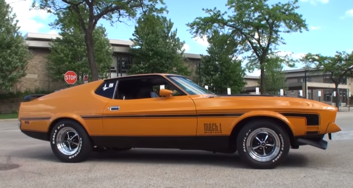 1972 ford mustang mach 1 ex race car