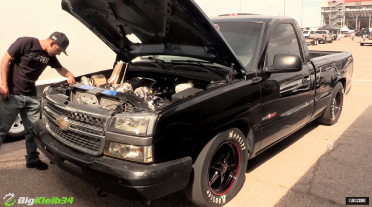 turbo chevy silverado truck ls fest