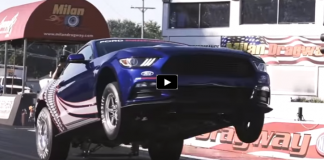 2016 mustang cobra jet track footage