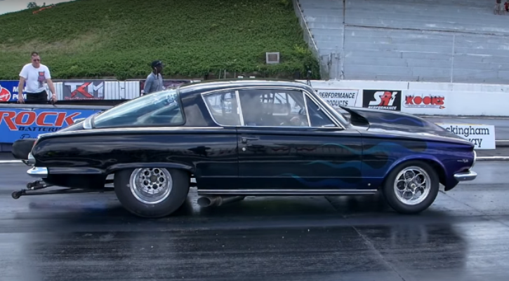 nitrous plymouth barracuda drag racing