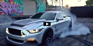 vaughn 2017 mustang rtr burnouts donuts