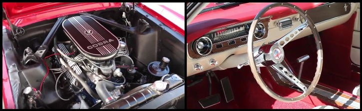 candy apple red 1965 mustang shelby gt350 tribute