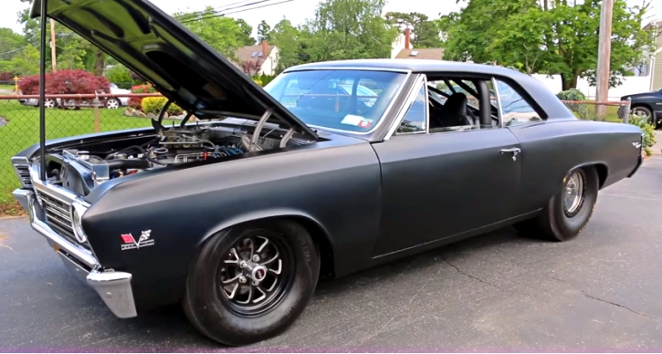 murdered out 1967 chevy chevelle ss