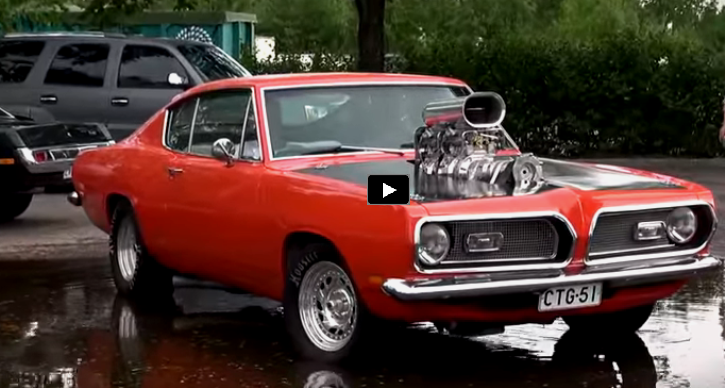 blown 1969 plymouth barracuds
