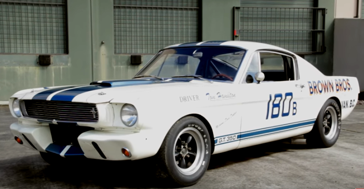 tommy hamilton 1965 shelby gt350r 