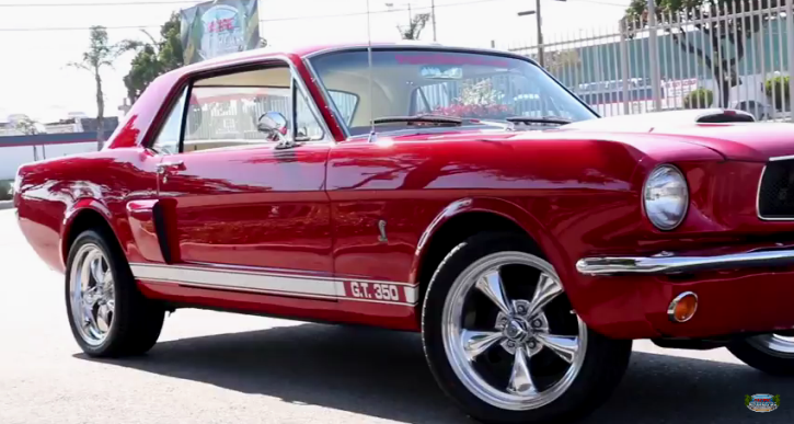 1965 ford mustang coupe gt350 tribute