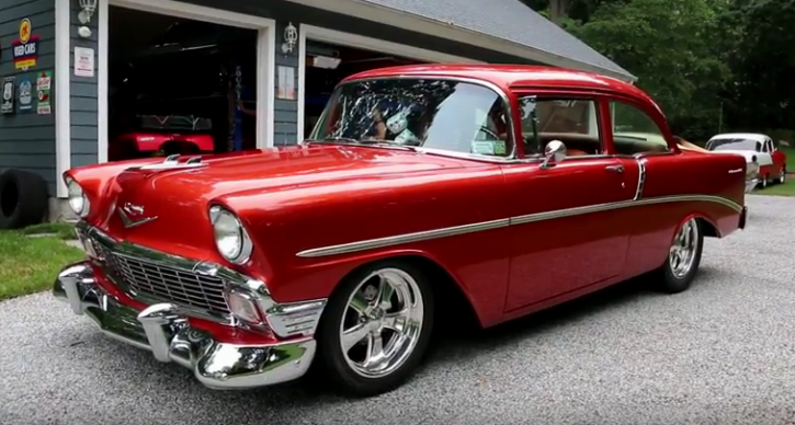 1956 chevy bel air restomod