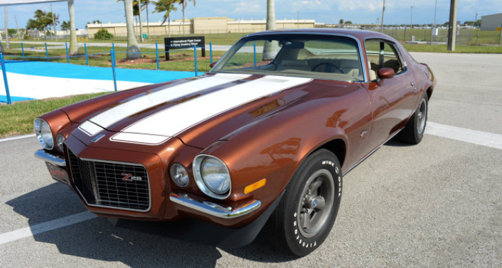 Splendid 1970 Camaro Rs Z28 In Classic Copper Hot Cars