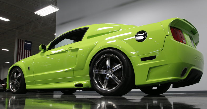 grabber green 2006 mustang gt show car