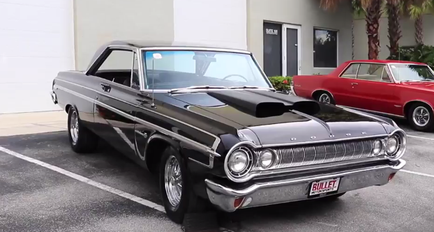 original black 1964 dodge polara 