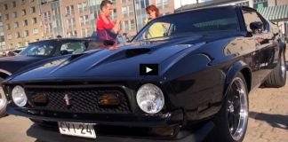 triple black mustang 351 cleveland