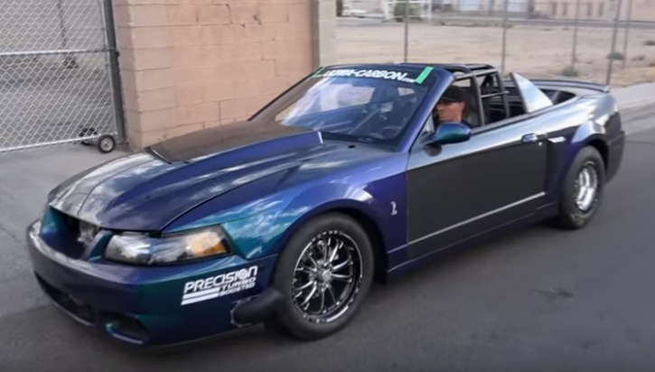 1400hp convertible ford mustang cobra