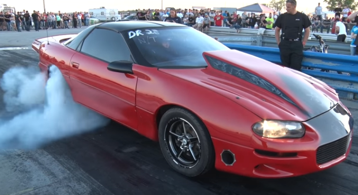 turbo gen 4 chevy camaro drag racing