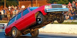 reynolds chevy malibu wagon drag racing