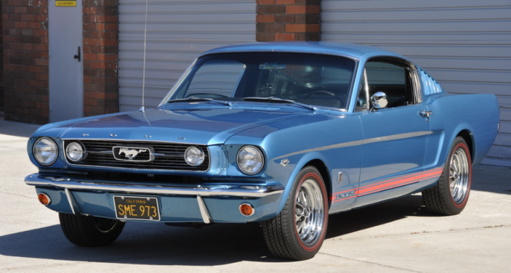 1966 ford mustang k-code restoration