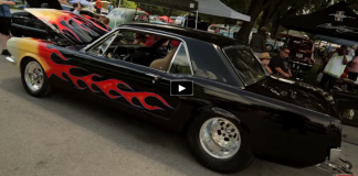 1966 mustang coupe pro street build