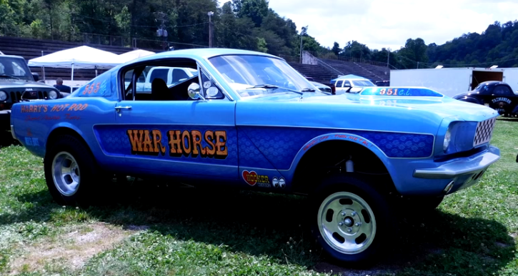 1966 mustang war horse multiple award winner