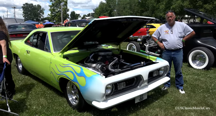 procharged 1967 plymouth barracuda 440 build