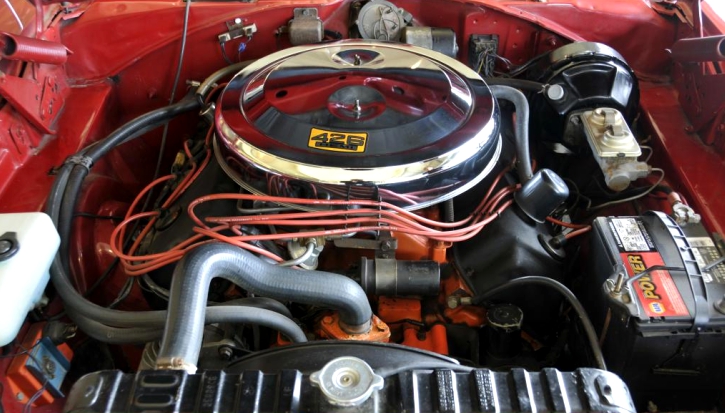 red on red 1967 plymouth gtx 426 hemi