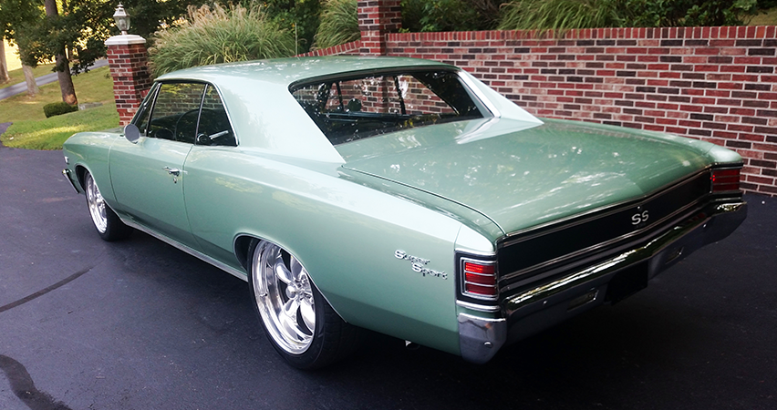 restored 1967 chevy chevelle ss