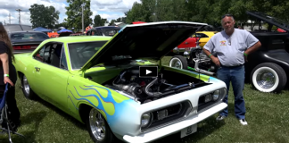 1967 plymouth barracuda garage squad built